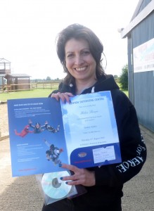 Helen's skydive