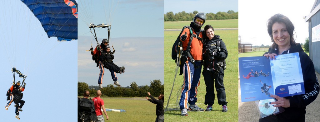 Helen's skydive